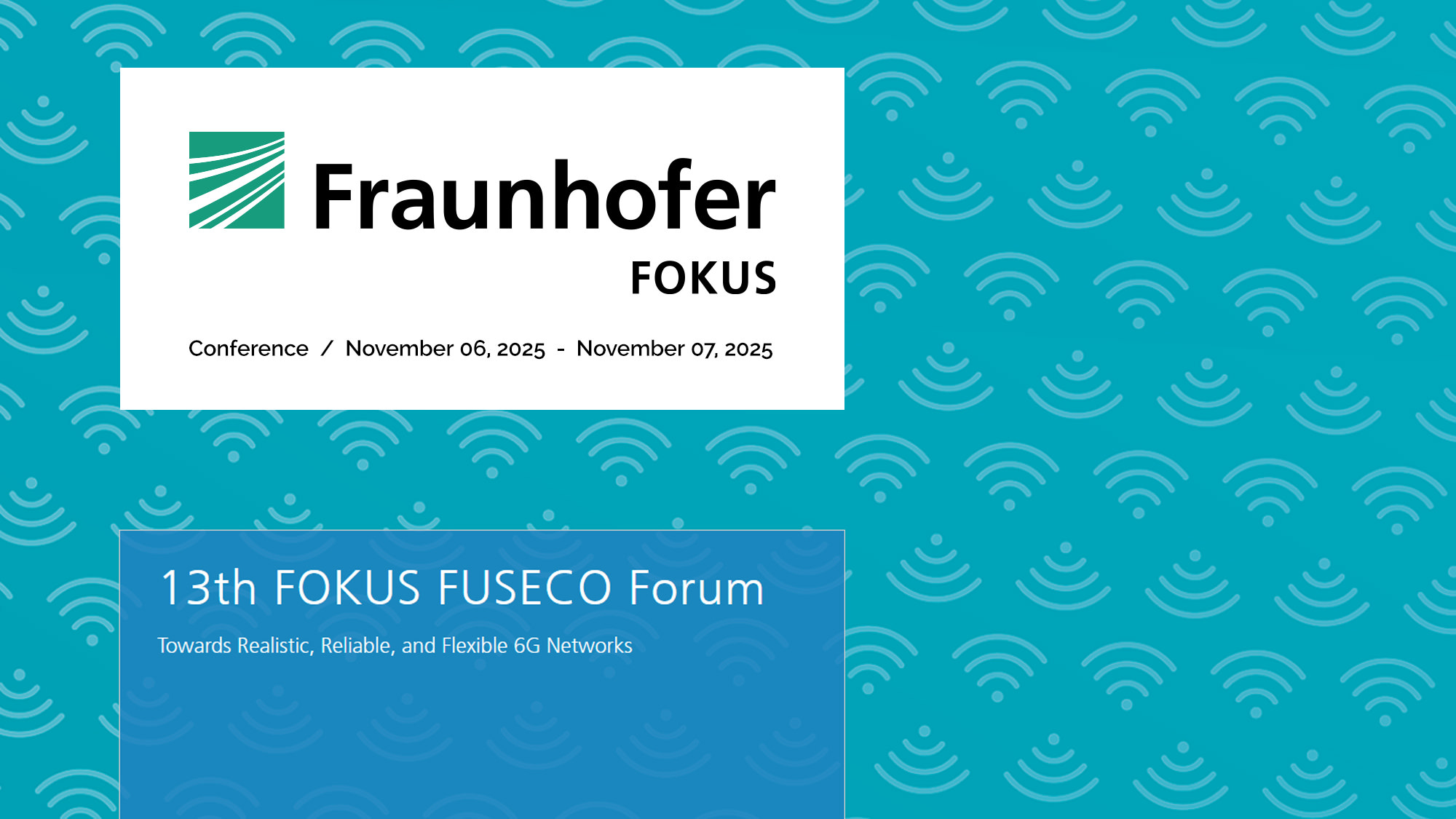 13th FOKUS FUSECO Forum