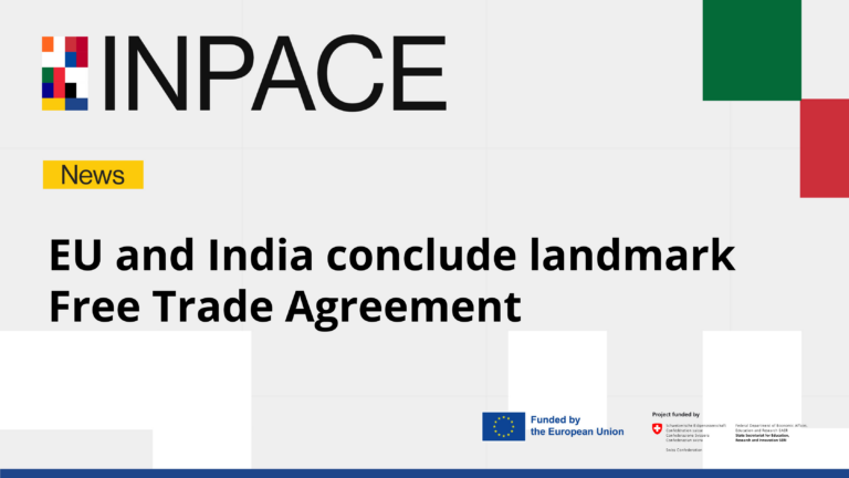 インドとEU、自由貿易協定を締結